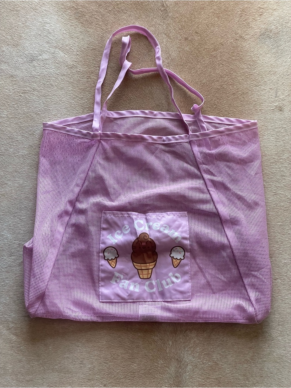 Pusheen Mesh Icecream Tote Bag